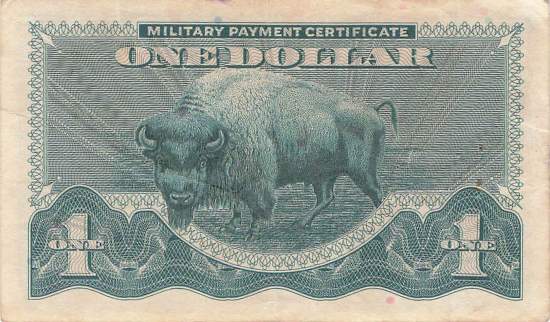 USA MPC Series 692 p.M95 1 Dollar 1970 F